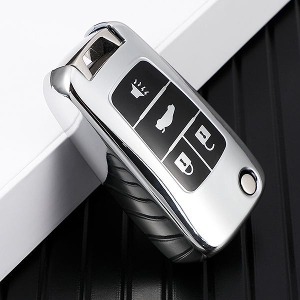 For Chevrolet 4 button  TPU protective key case, please choose  the color