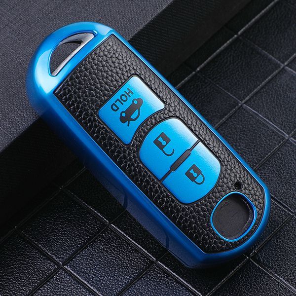 For Mazda A09H 3 button TPU protective key case please choose the color