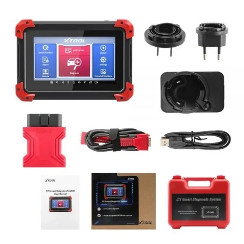 XTOOL D7 Full System Diagnostic Tools Key Programmer OBD2 Automotive Code Reader Key Coding Auto Vin OBDII Scanner Active Test