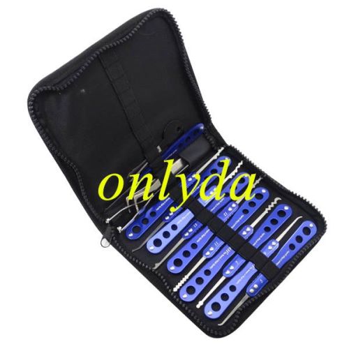 CHAMPION SERIES( House Lock)stainless PICK SET 14-IN-ONE