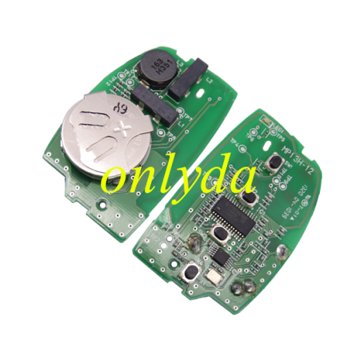 For 4 button remote Toy H key 2013+ P0/P1/P2/P3/lock  MRF2678B1 with 433MHZ,please choose which one do you need ?