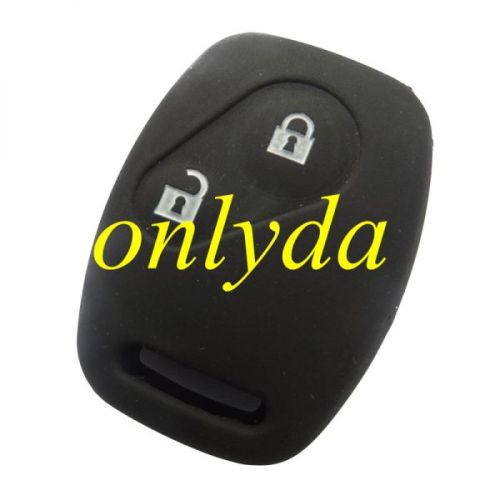 Honda 2 button silicon case (Black,Blue ,Red. Please choose the color)