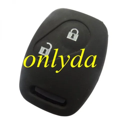 Honda 2 button silicon case (Black,Blue ,Red. Please choose the color)