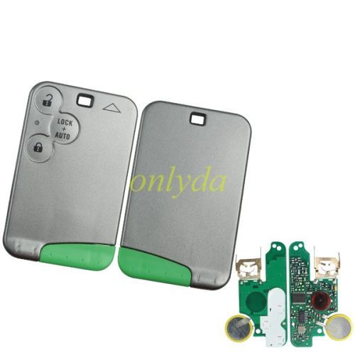 For Renault  Laguna &Velsatis & Espace Keyless 3 button remote key with PCF7947 chip