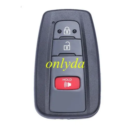 For Toyota 2+1 button remote key with blade     HYQ14FBC 0351 BOARD PRUIS H / 8A chip  &314mhz-312mhz