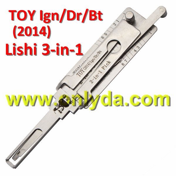 TOY(2014)  3 in 1 lockpick and decoder genuineTOY(2014)  3 in 1 lockpick and decoder genuine
