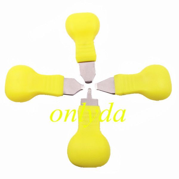 Car remote control shell opener/shell prying tool/gap opening prying tool 4-pieces set