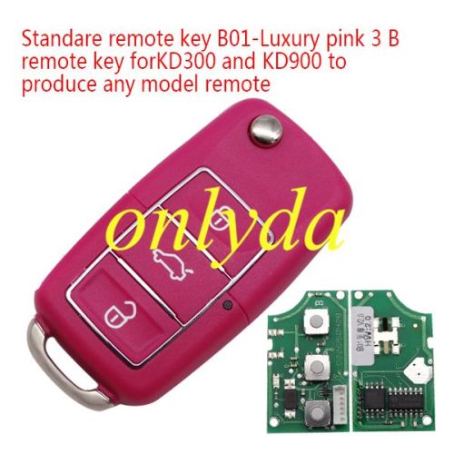 key DIY brand 3 button remote key