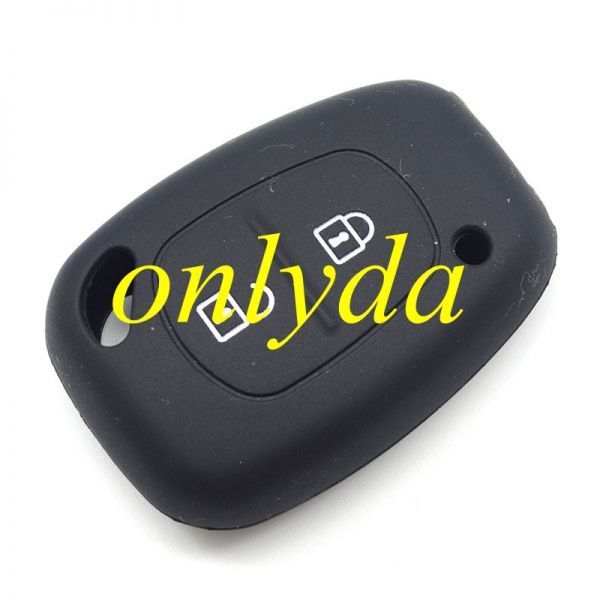 Renault 2 button silicon case (Black,Blue ,Red. Please choose the color)