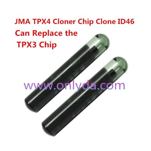 For Original Transponder chip crystal JMA TPX4 Cloner chip  includes the TPX3's function(7936 chip)
