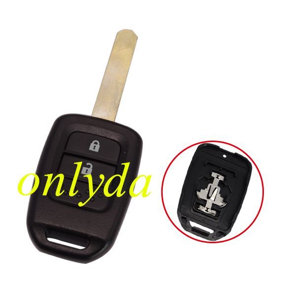 For OEM  Honda 2 button remote key with 434MHZ