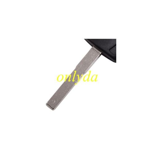 For Ford Focus transponer Key blank with badge(removable)