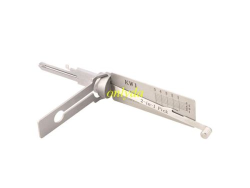 For KW1 lishi 2 in 1 decode and lockpick for KwiKset  Kawasaki  Motorcycle key