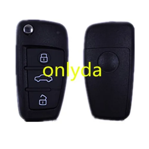 For  face to face 3 button remote key