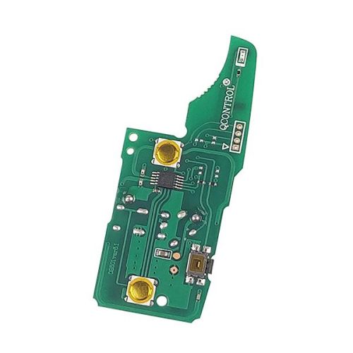 For VW 2+1 button remote key with 434mhz & 315mhz   ID48 glass chip   5K0-959-753AB / 5K0-837-202AD Switchable frequency