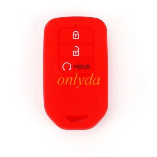 For Honda 2+1 button silicon case (black,blue ,red. Please choose the color)