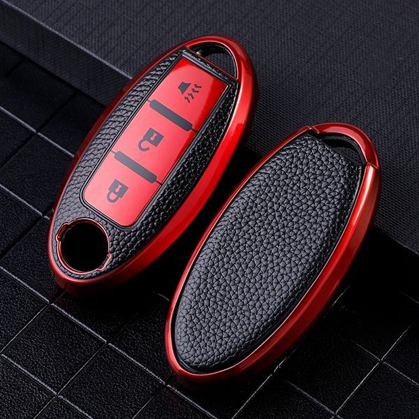 For Nissan 3 button TPU protective key case please choose the color