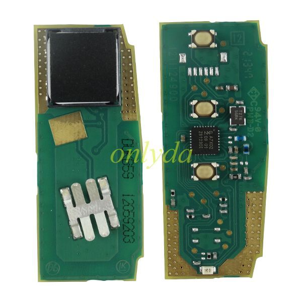 For Great Wall POE 3 button remote key with  FSK with 434MHZ, with Type 47 Plus transponder chip