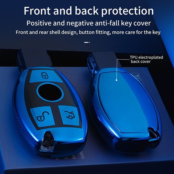 For Benz 3button TPU protective key case,please choose the color