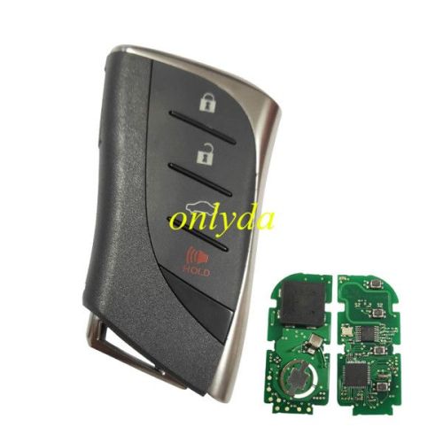 For Lexus 3+1 Button  Remote Key 314mhz-312mhz   with 8A/H CHIP     FCC ID: HYQ14FBF  0440 # /3410#  for  lexus es200260300 LS350 ES300 NX200