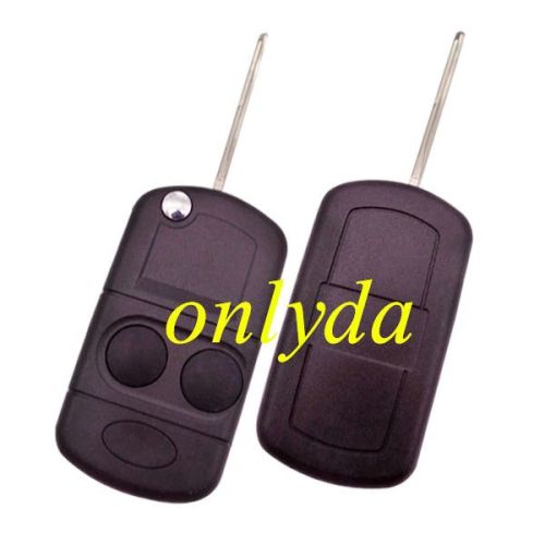 For  landrover modified 2 button remote key flip blank (Can put chip inside)