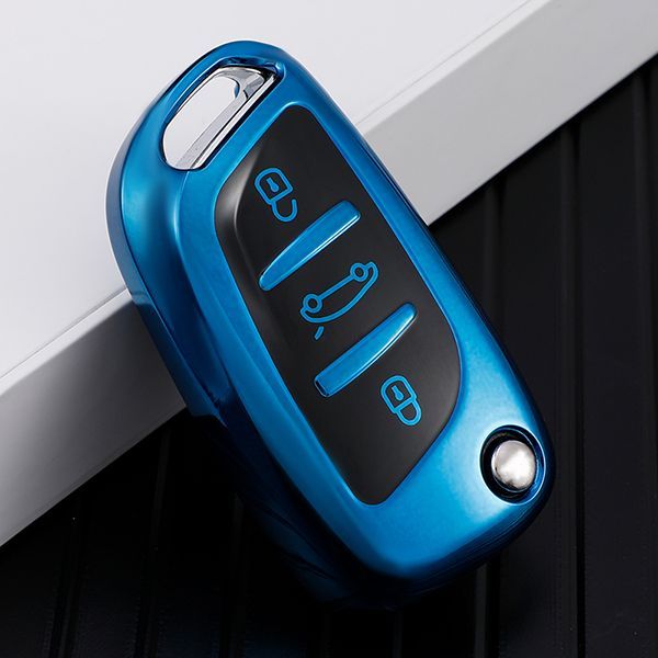 For Citroen 3 button TPU protective key case ,please choose the color
