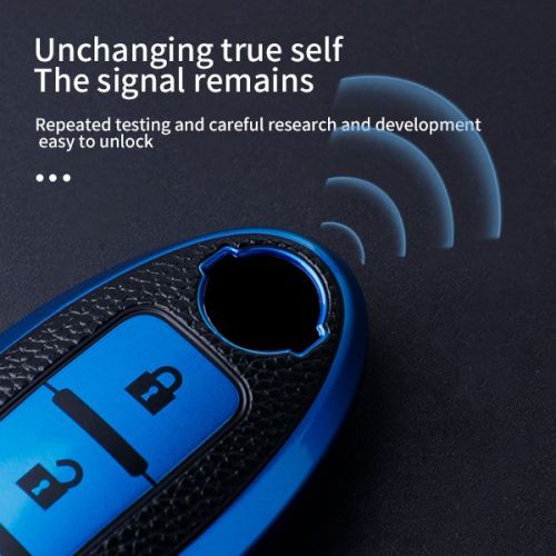 For Nissan 3 button TPU protective key case please choose the color