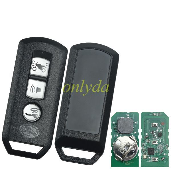 For KYDZ Brand Honda motor 3 button smart remote K12 433MHZ with 47chip