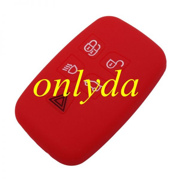 Landrover 5 button silicon case (Black,Blue ,Red. Please choose the color)