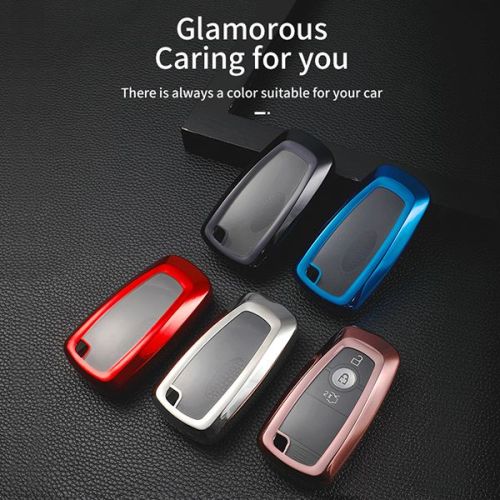 For Ford TPU protective key case  black or red color, please choose