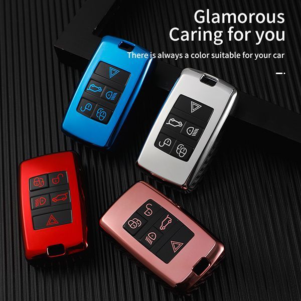 For LandRover 5 button  TPU protective key case,please choose the color
