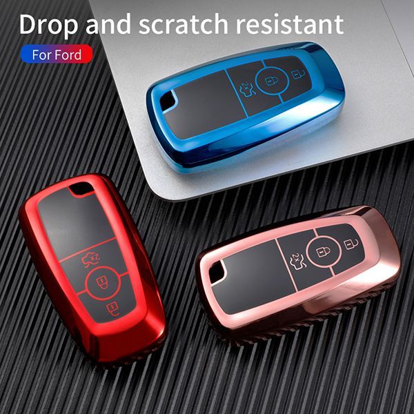 For Ford 3button TPU protective key case , please choose the color