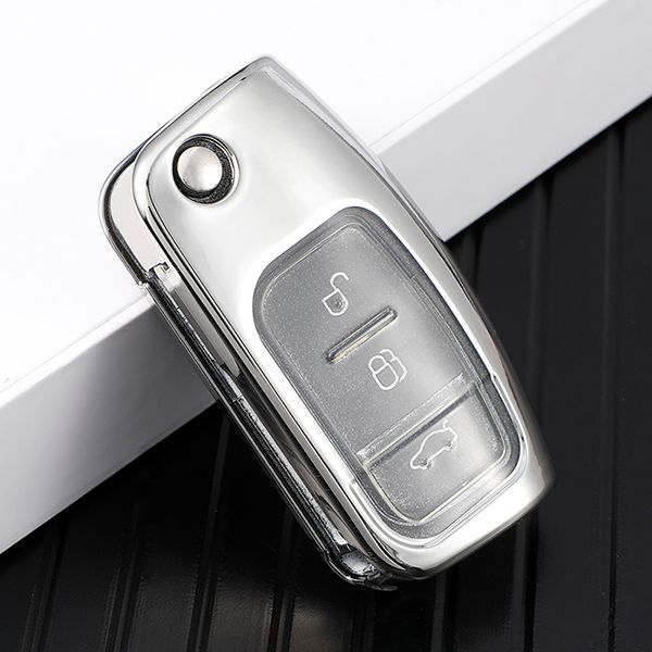 For Ford TPU protective key case  black or red color, please choose