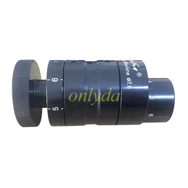 For KLOM Tubular manul 7.0, 7.3, 7.5, 7.8mm Computerized Tubular Key Machine，please choose the specifications