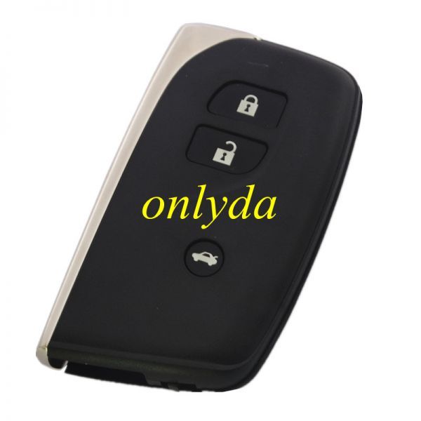 For Lexus 3 button remote key shell with blade
