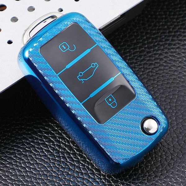 For VW 3 button TPU protective key case please choose the color