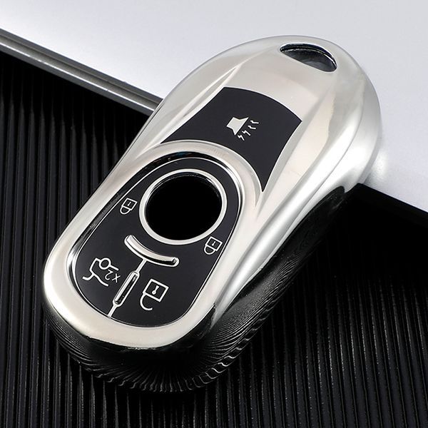For Buick Chevrolet 5 buton  TPU protective key case, please choose  the color