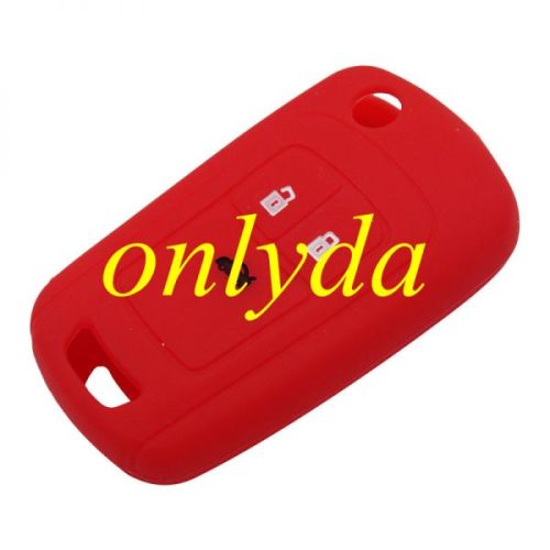 Chevrolet 3+1 button silicon case (Black,Blue ,Red. Please choose the color)