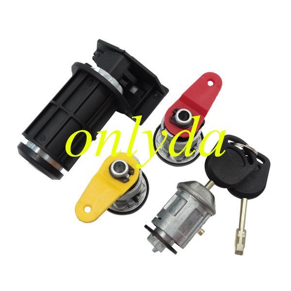 Ford  carnival full set lock with left door lock, right door lock,igntion lock and trunk lock