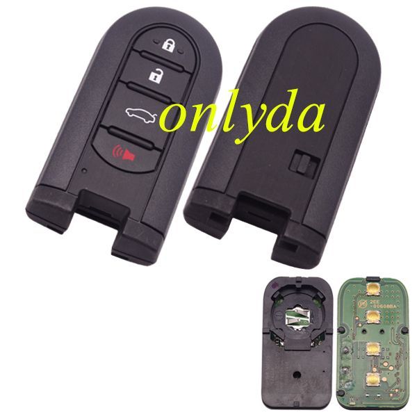 For OEM Perodua 3+1B remote key PCF7953(HITAG3)-434mhz Malaysia car