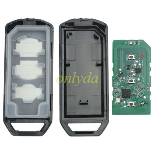 For KYDZ Brand Honda motor 3 button  smart remote K12 433MHZ with 47chip