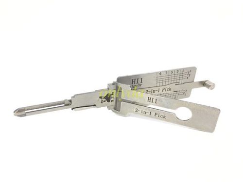 For HI1 lishi 2 in 1 decode and lockpick for Hino Motorcycle