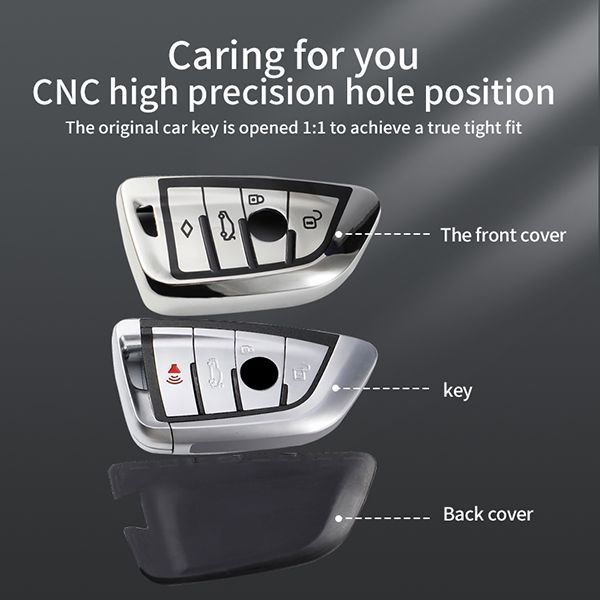 For BMW X5,X6 4button TPU protecive key case ,please choose the color