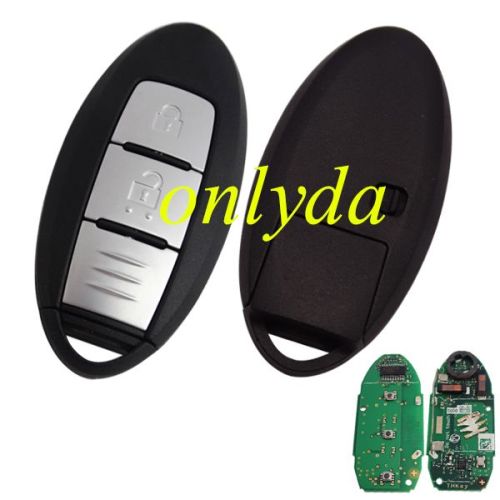 For Nissan X-Trail  button remote keyless key ,with 434mhz,PCF7945M(HITAG AES) apply for X-TRAIL