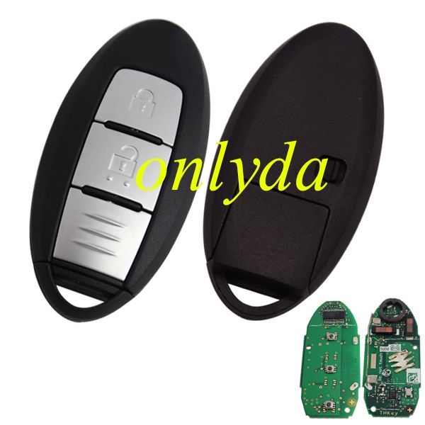 For Nissan X-Trail  button remote keyless key ,with 434mhz,PCF7945M(HITAG AES) apply for X-TRAIL