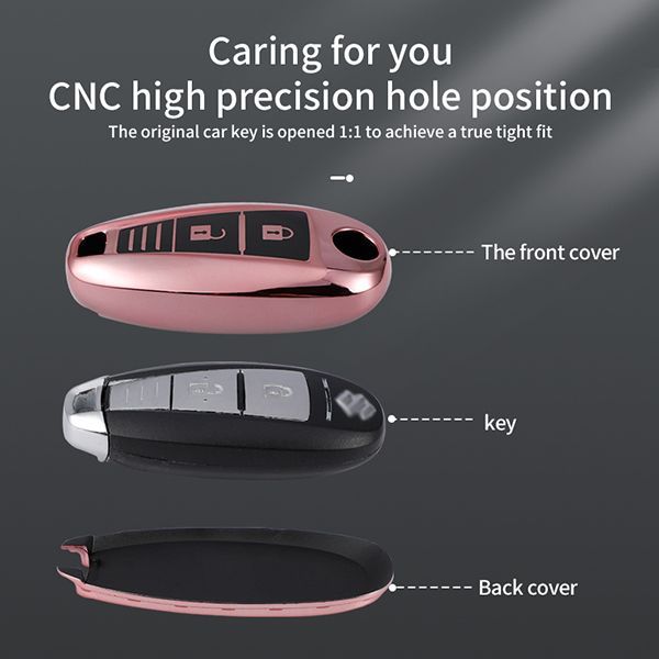 For Suzuki 3 button TPU protective key case, please choose  the color