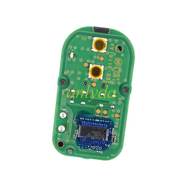For Original Suzuki 2 button remote key with PCF7953X / HITAG 3 / 47 CHIP without emergency blade