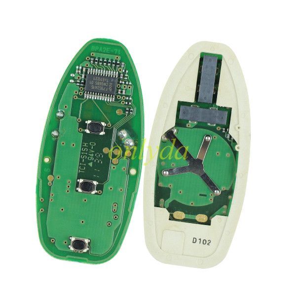 For  OEM 46 Smart  2+1 button remote key with  PCF7952 chip with 315mhz                    CMIIT ID:2009DJ5824 MODEL NAME:TWB1U771