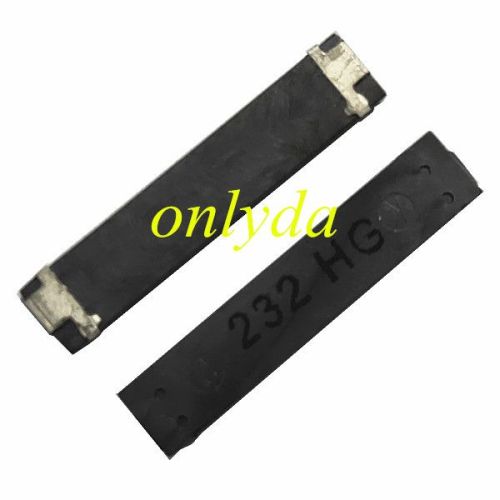 For Inductor Value is 2.38MH  Size 16.5*3*1.6mm