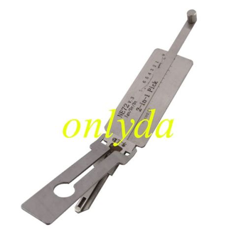 For NE72-Peugeot 2063-IN-1 Lock pick, for ignition lock, door lock, and decoder ! used for Peugeot 206,207